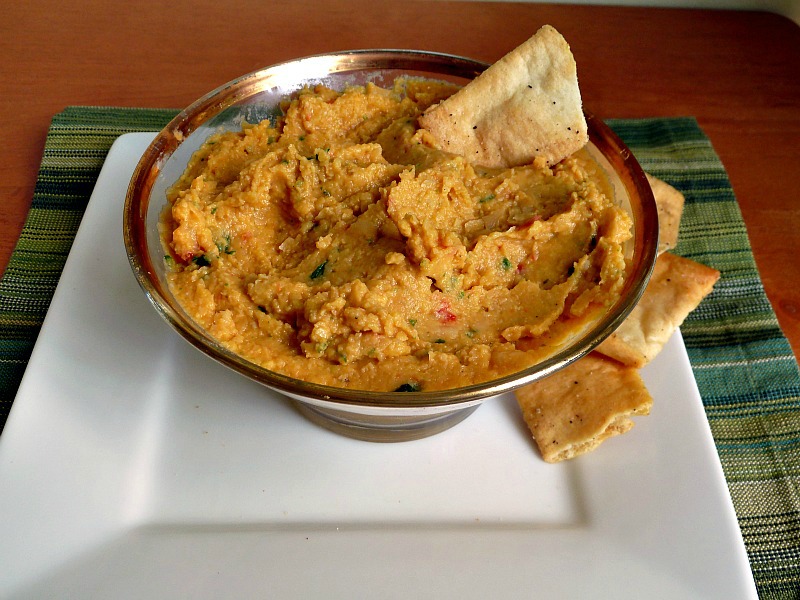 Baking and Cooking, A Tale of Two Loves Scott's Roasted Garlic Hummus with Sun Dried Tomatoes