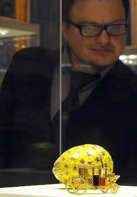 History, Faberge-Museum, St. Petersburg, Egg, Jewellery, Lily of the valley, Peter Carl Faberge, Creation, Easter, Offbeat, Laurel tree, Peter Carl Faberge, Billionaire, Viktor Vekselberg, Russia, 