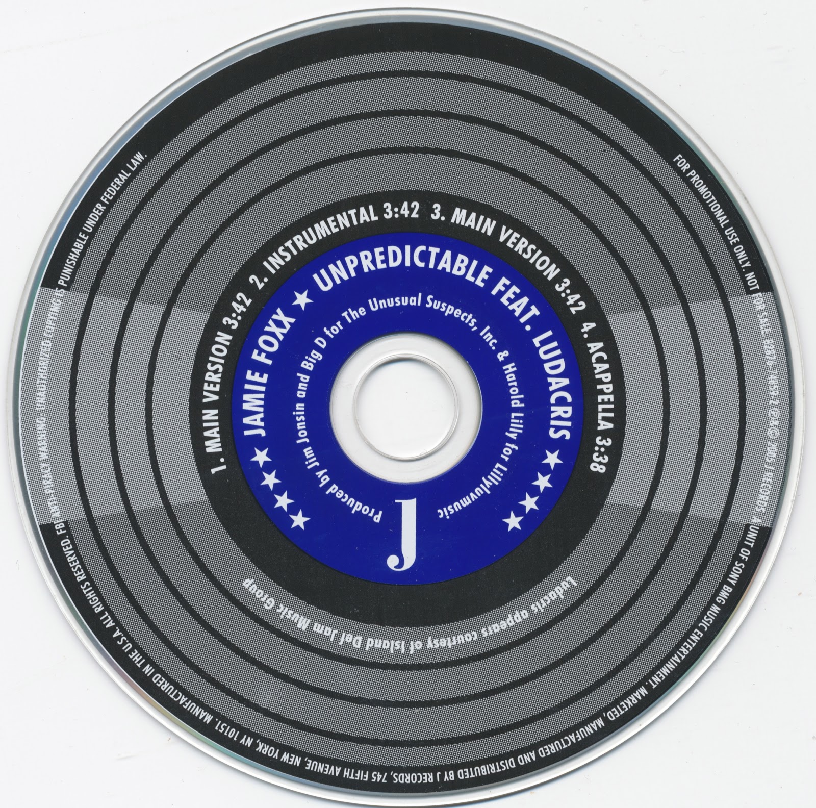 The LB Collection Jamie Foxx Unpredictable [CDS] 2005