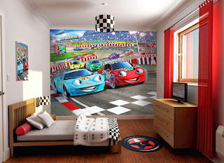 Dormitorios para niños tema coches - Dormitorios colores y estilos