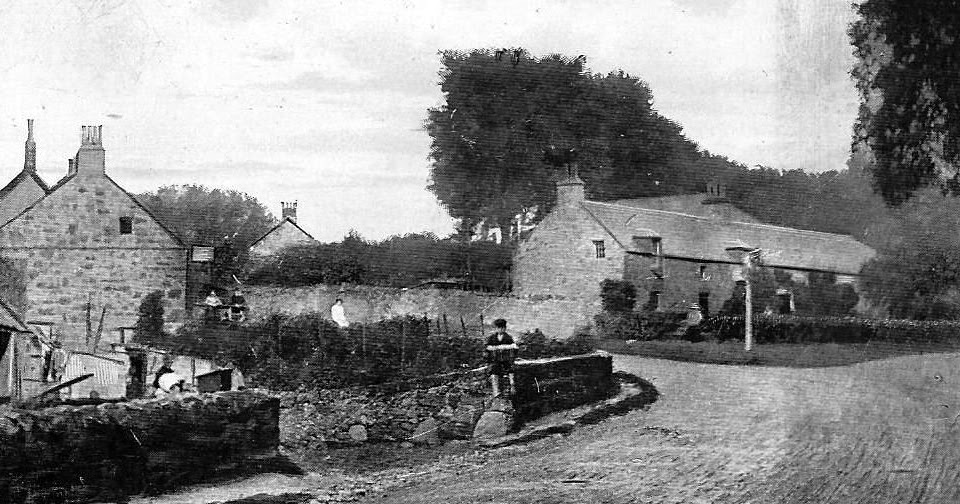Tour Scotland Photographs Old Photograph Crossroads Lindores Fife Scotland