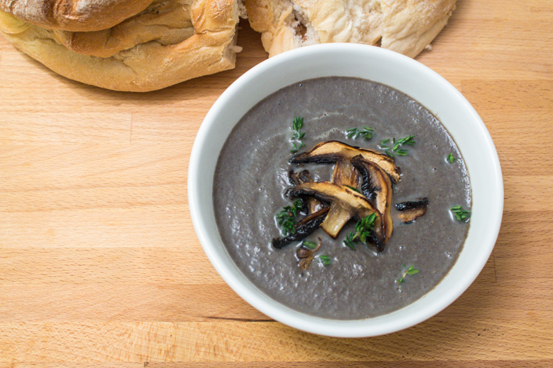 Svelte salivations Portobello Mushroom Soup