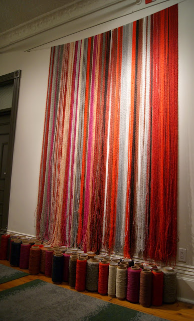 Come Up To My Room 2015, Gladstone Hotel in Toronto, CUTMR, culture, event, installations, art, artmatters, design, interior, Ontario, Canada, artists, TODO, IDS, The Purple Scarf, Melanie.Ps, common thread, detail, textiles, yarn, installation, sander freedman, andrew chernykh, riyad bacchus