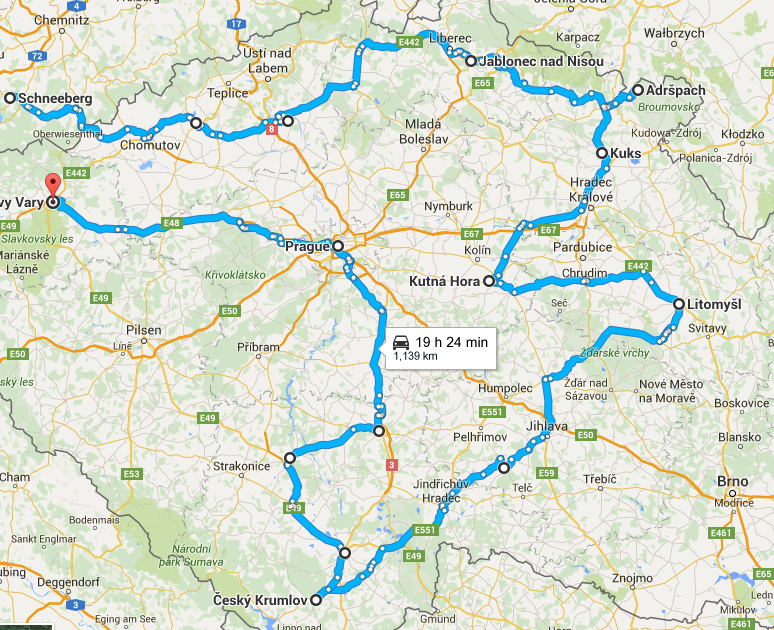 Met de camper naar Tsjechië via het Ertsgebergte Slakken op reis