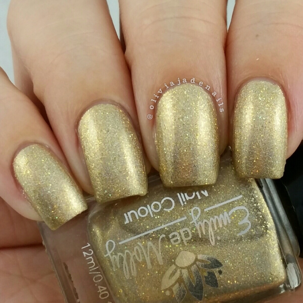 Emily de Molly Record Keeper swatched by Olivia Jade Nails