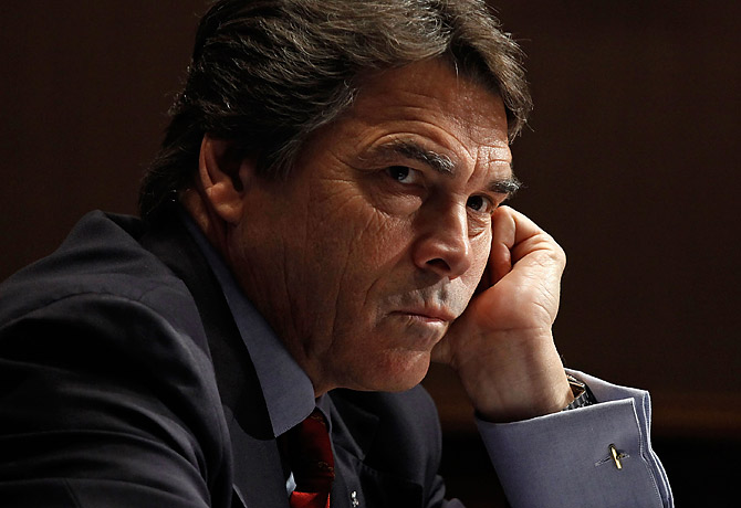 it's official-rick perry is running. Can he beat the GOP frontrunner none of the above?