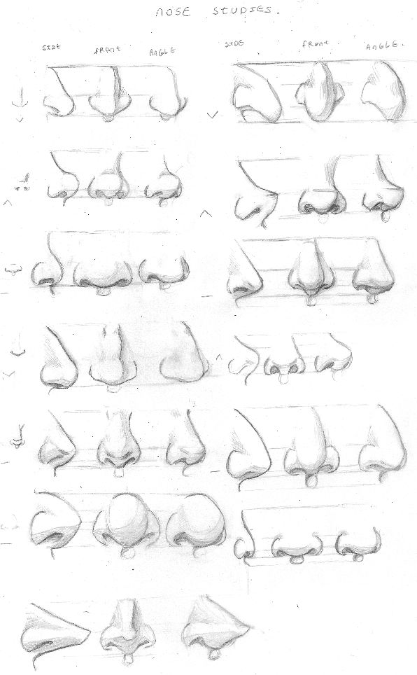Como desenhar orelha, olhos, boca e nariz!
