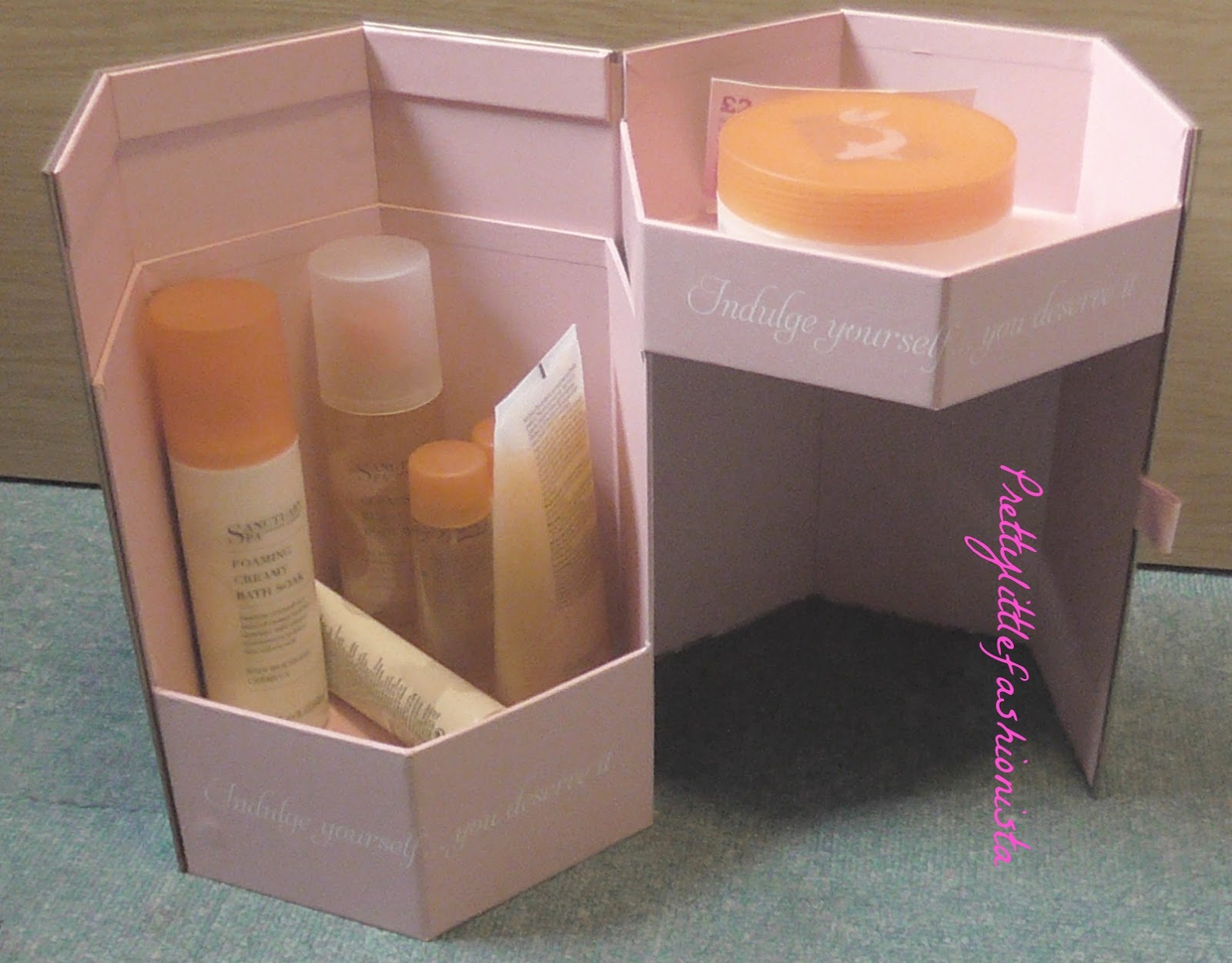 prettylittlefashionista Sanctuary Spa Gift Set Box of Delights