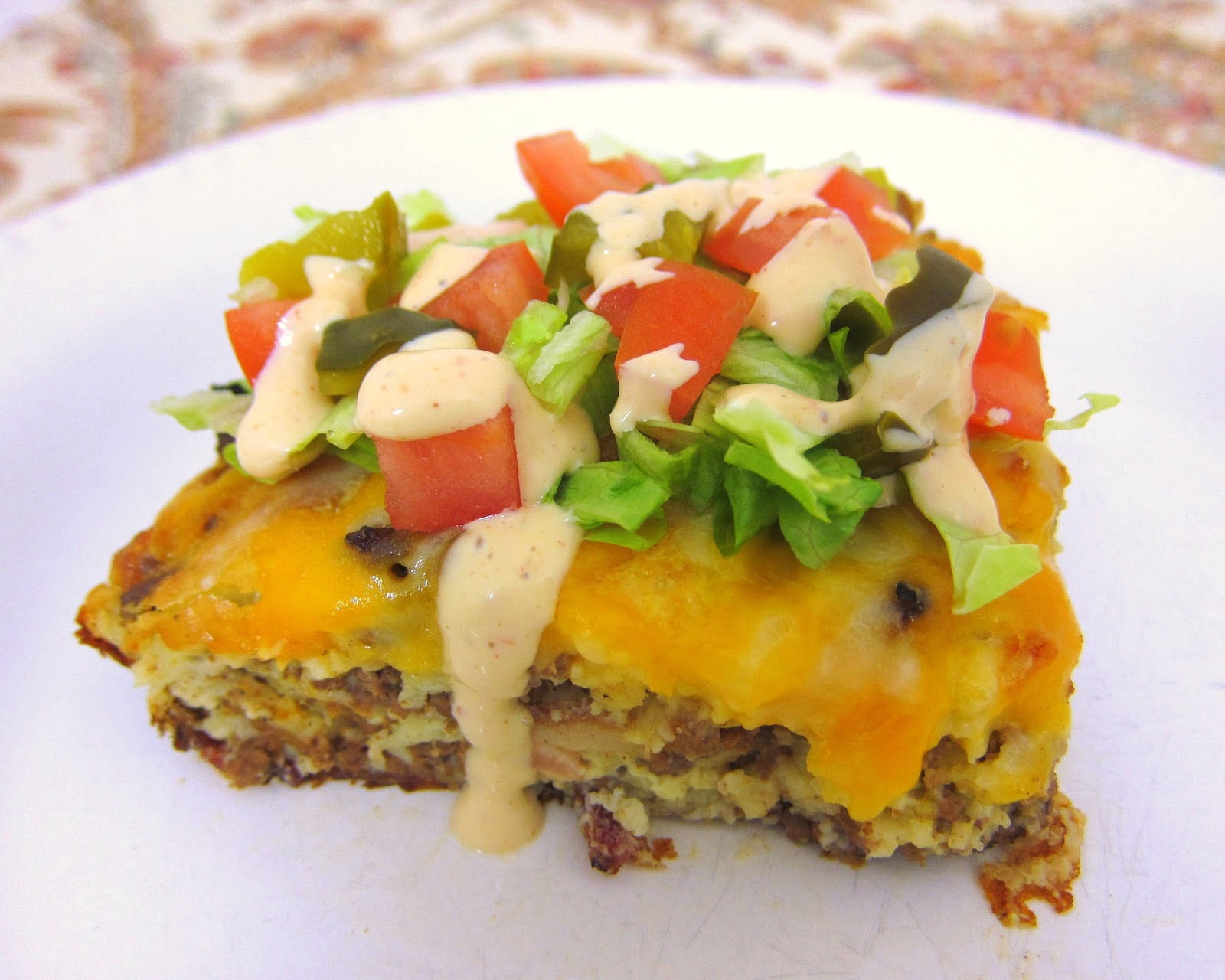 Bacon Cheeseburger Pie Plain Chicken