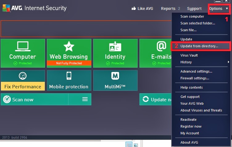 Download latest update for avg 2012