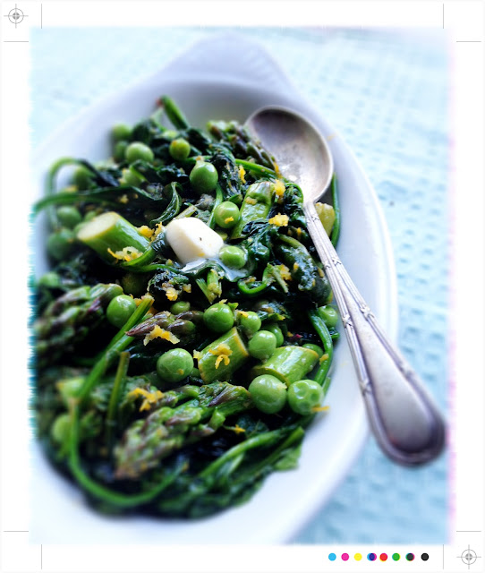 Toast In Season Lemon & Mint Asparagus Peas & Spinach & Taste Auckland