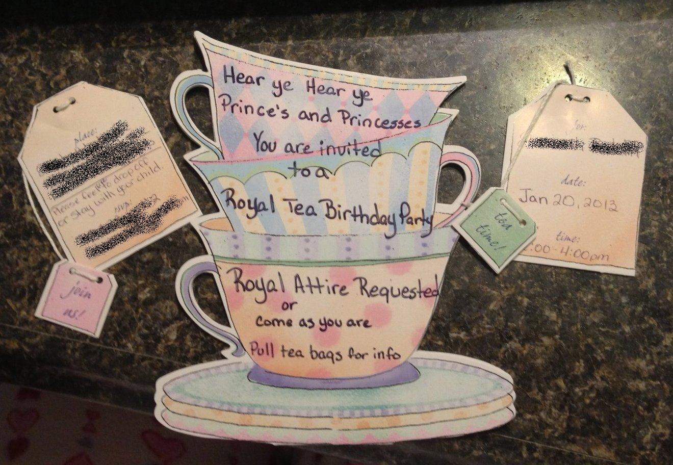 The Nifty Thrifty Family: Finding the perfect birthday invitation