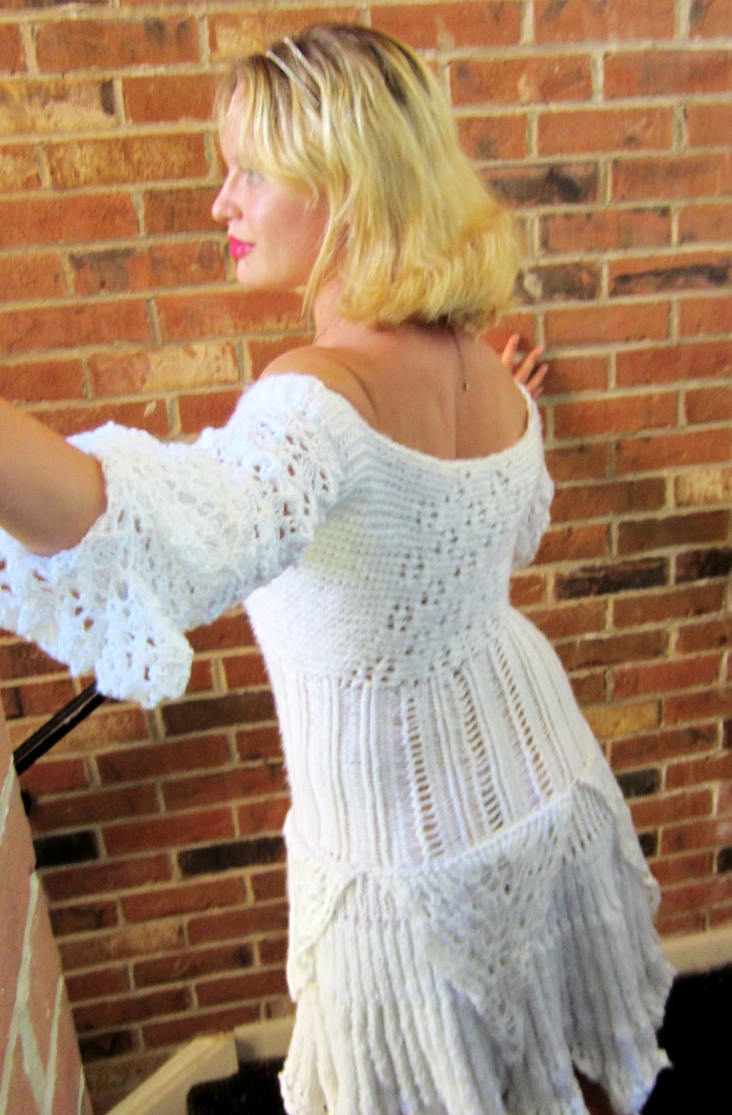 Violets Silver Lining: Free Knitting Pattern: Snow White Frozen Ice Prin...