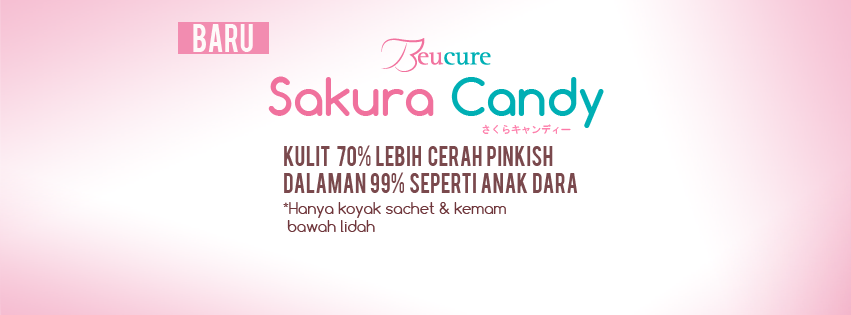Sakura Candy - Mencerah dan Menjaga Dalaman Wanita 