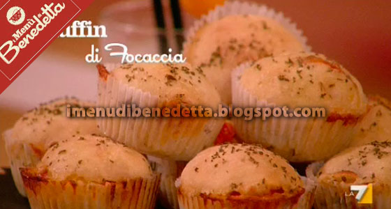 Muffin di Focaccia di Benedetta Parodi
