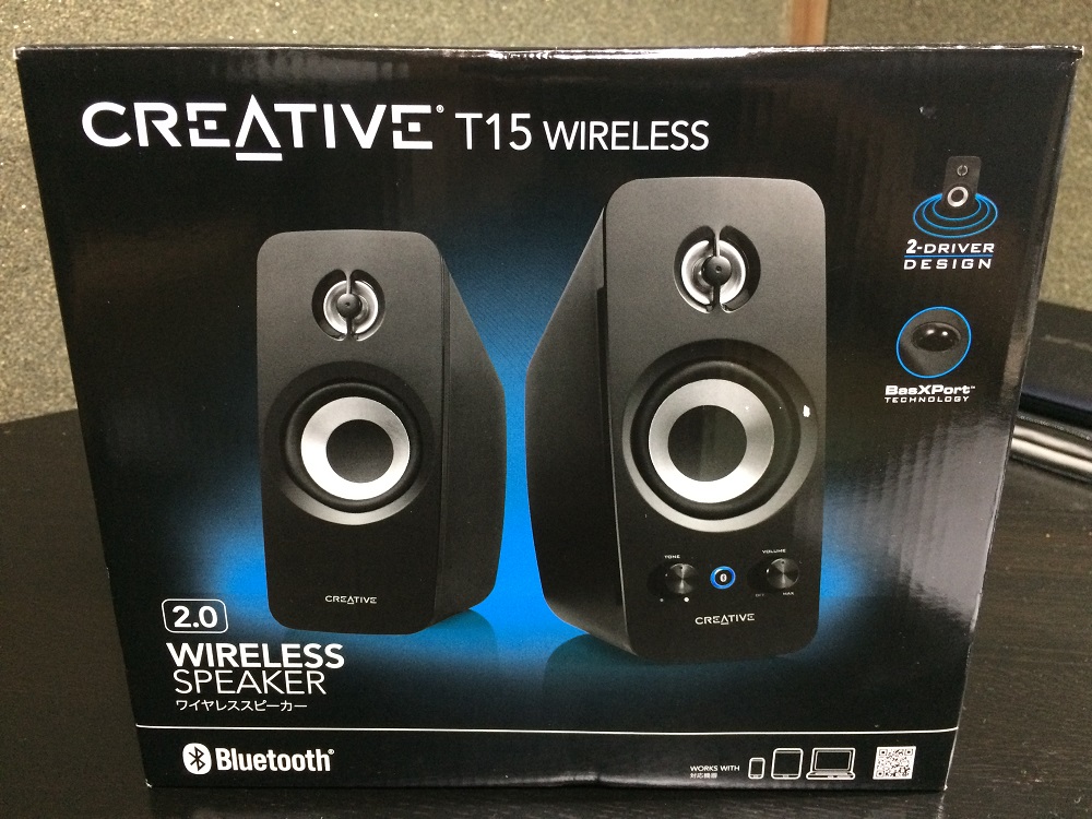 7943円 正規品 Creative Bluetooth対応 2ch ワイヤレススピーカー T15 Wireless SP-T15W