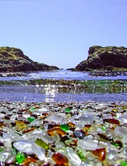 Glass Beach, California