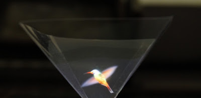  3D Hologram Menggunakan Plastik Mika