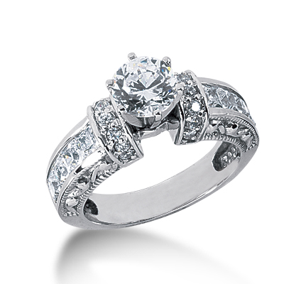 Top Best Selling 14k White Gold Diamond Wedding Bands