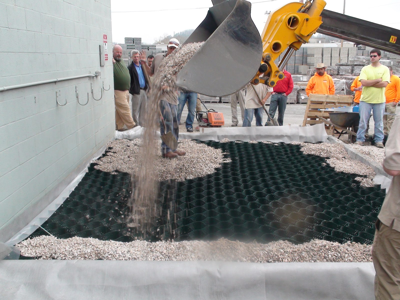 GravelLok Bonded Aggregate Blog GravelLok Demo York Building