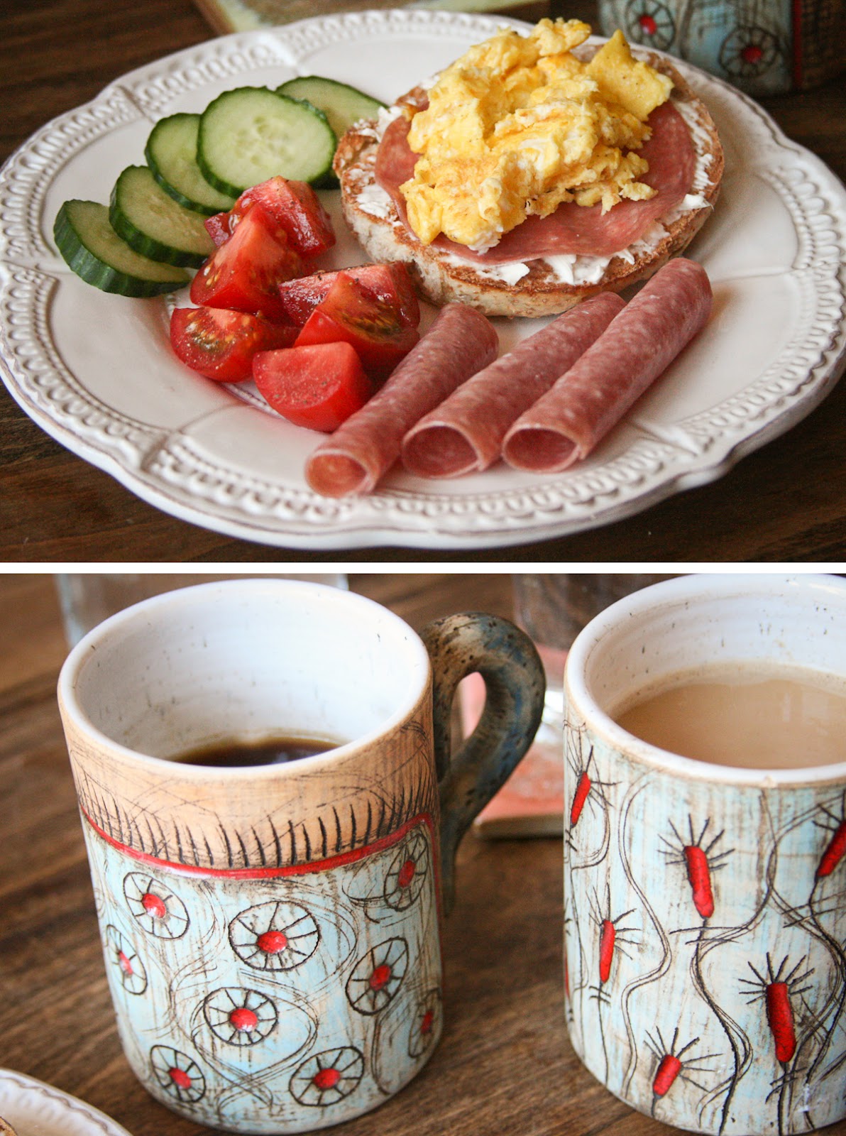 walk with me, darling on the menu / a czech breakfast