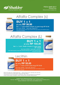 PROMOSI ALFAFA & LECITHIN BUY 1 FREE 1