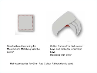 KV New Uniform Pattern for Scarf Turban and ribbon KV+Uniform+Scarf+Turban+Ribbon