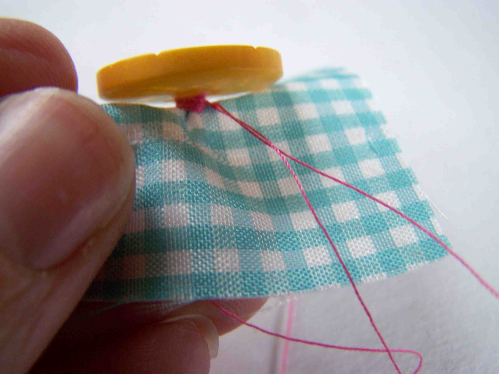 Made by Me. Shared with you. Technique Tuesday Attaching Buttons With