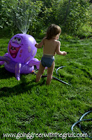 plaing in sprinklers