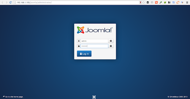 DriveMeca instalando Joomla 3.2