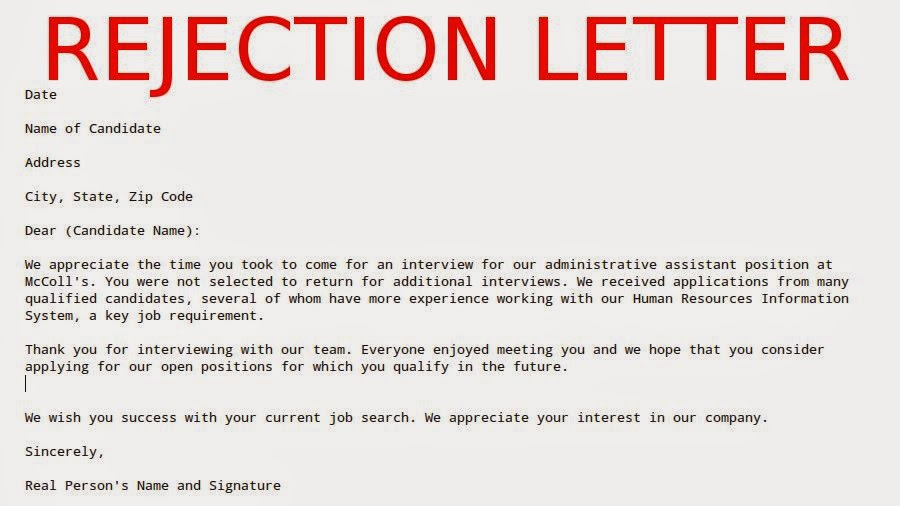 Reject Letter For Job from 4.bp.blogspot.com