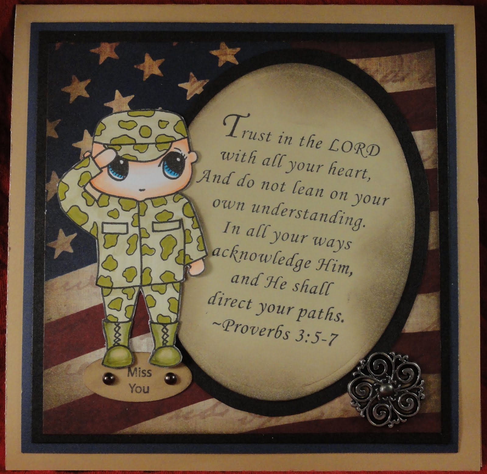inspired stamps...the blog New Military Solider stamp sneak peekOWH