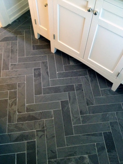 INSPIRED DESIGN Trend Watch Herringbone and Chevron Tile Patterns