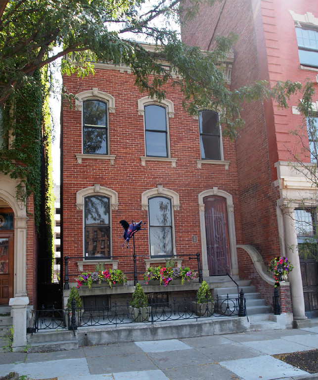 Digging Cincinnati History Brownstone on West Ninth