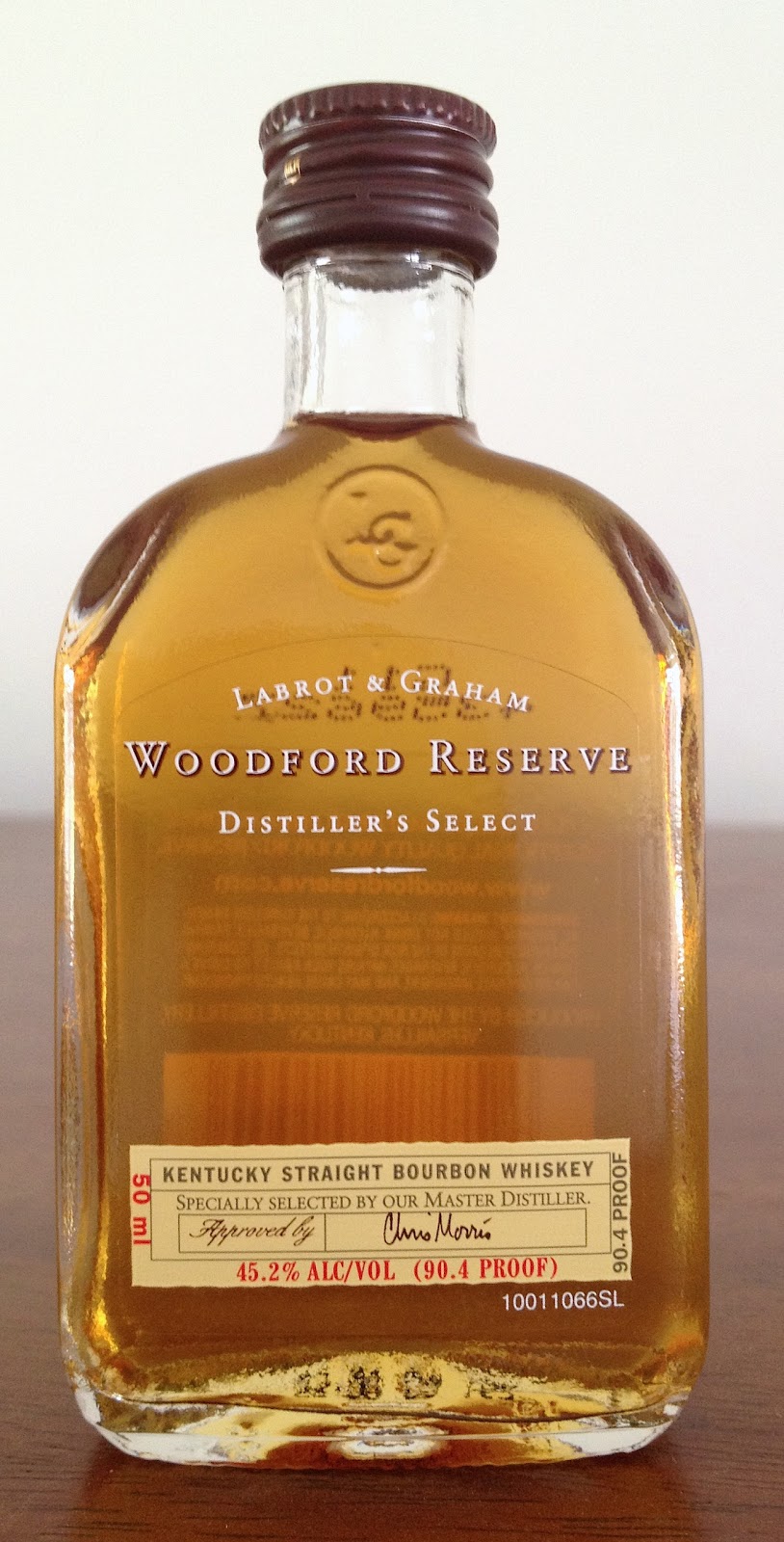 Chemistry of the Cocktail: Whiskey Review: Woodford Reserve Bourbon