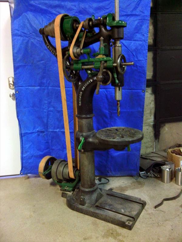 ScooterMcRad's Whatchaworks Antique Machinery the Camelback Upright