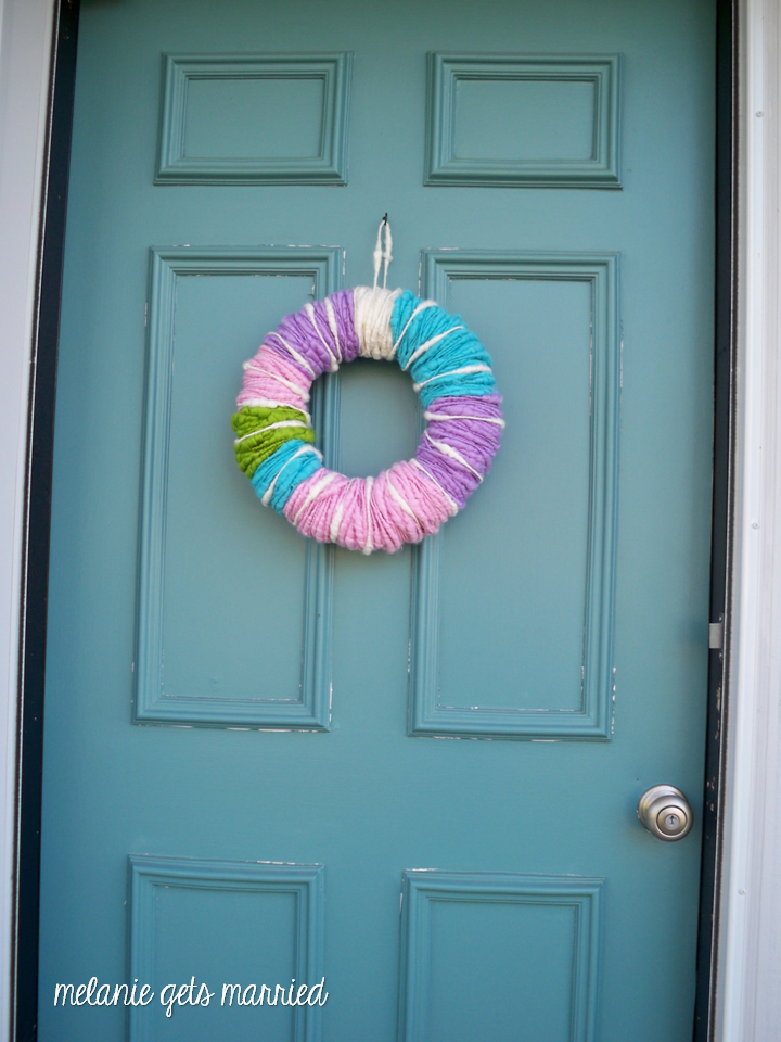 Making It In The Mitten Springtime Wreath