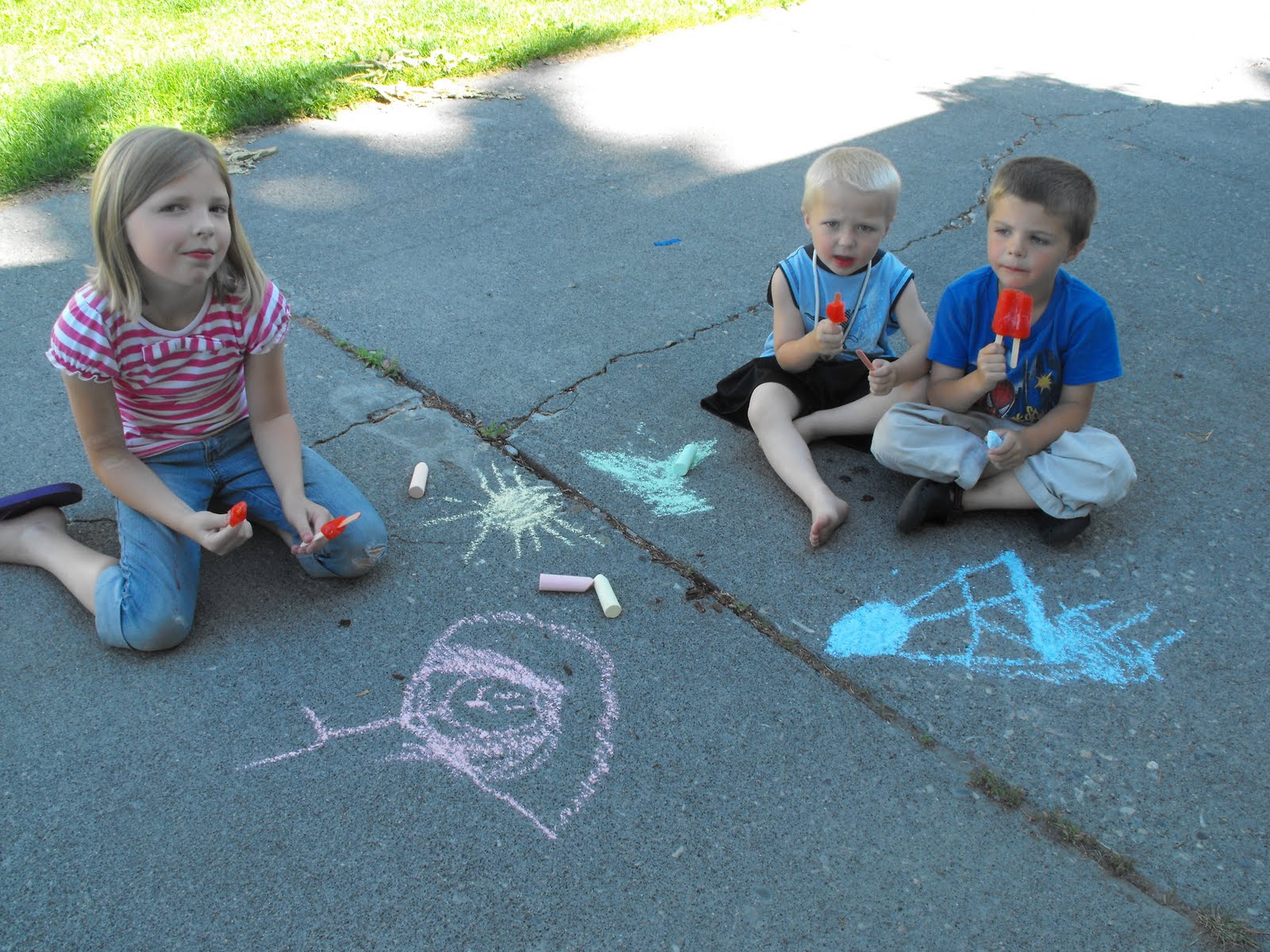 to Towerland Chalk Children They Draw What They Dream