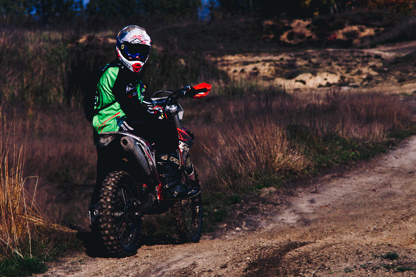 fot. Łukasz Cyrus Fotografia sportowa. Motocykle enduro. KTM. fot. Łukasz Cyrus