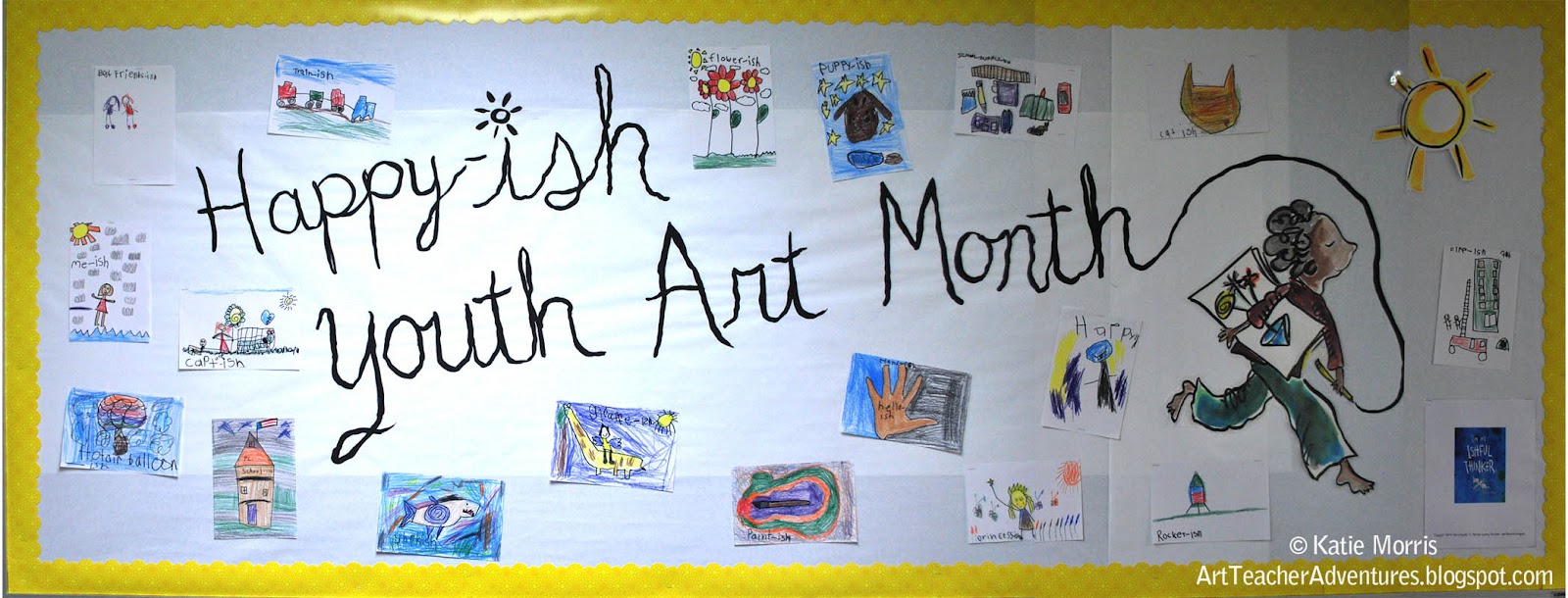 Adventures of an Art Teacher HappyIsh Youth Art Month