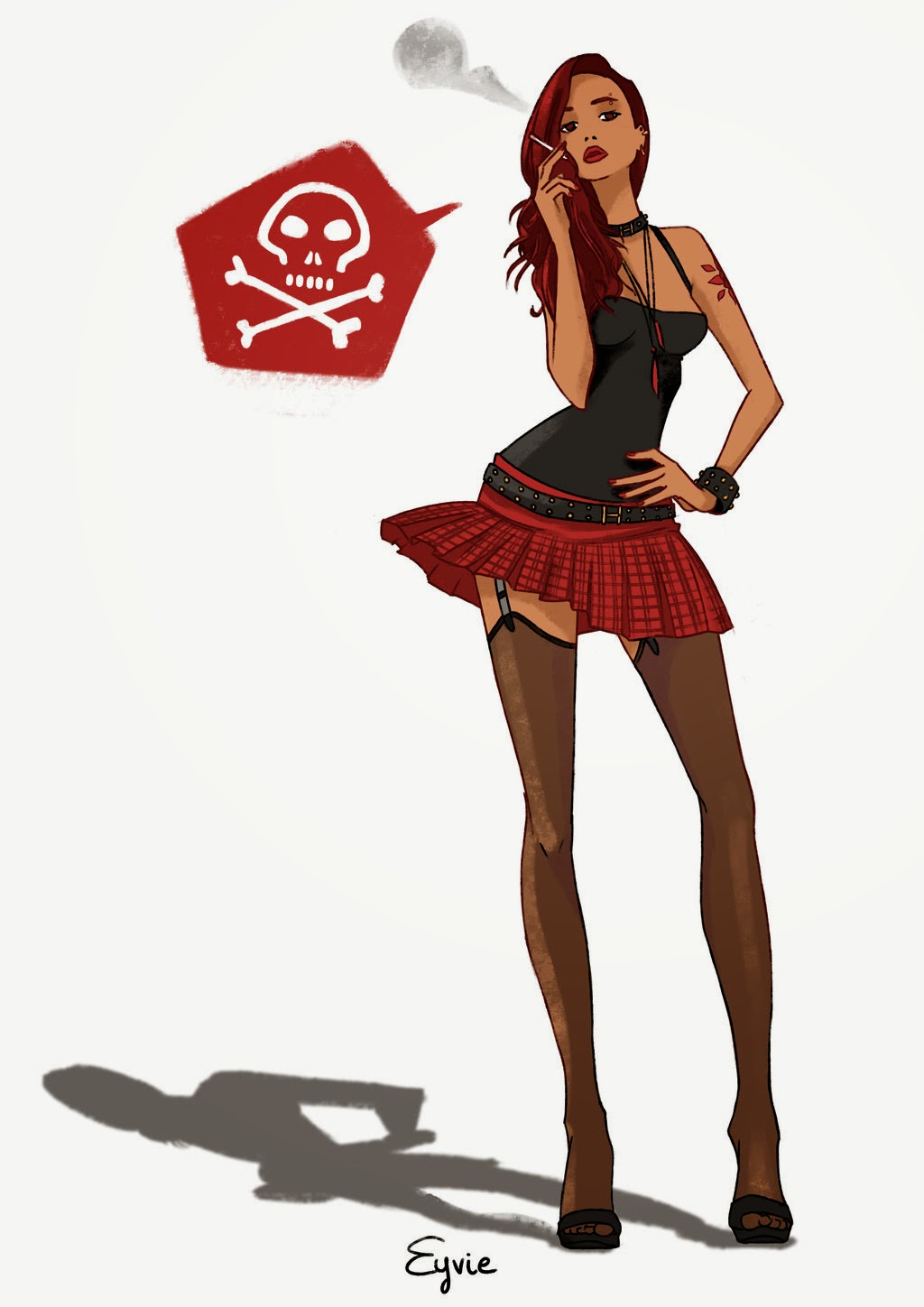 Eyvie Pin Up and Cartoon Girls Art Vintage and Modern Artworks