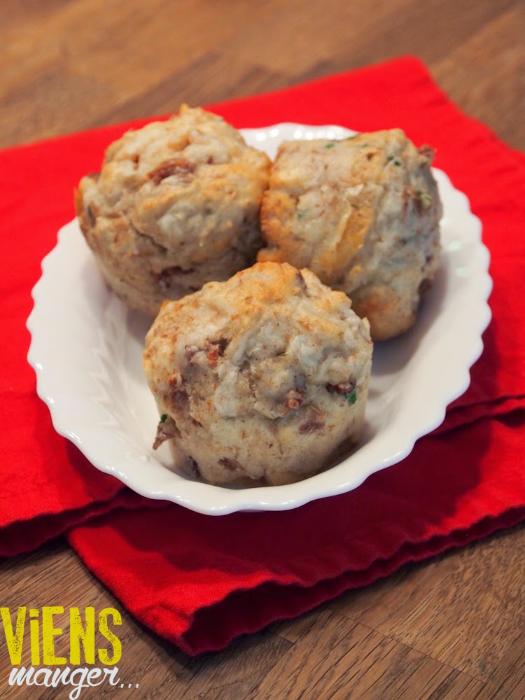 Viens manger... Muffins jambon et cheddar