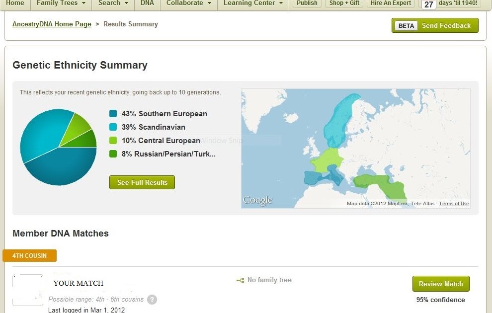 does ancestry.com require dna