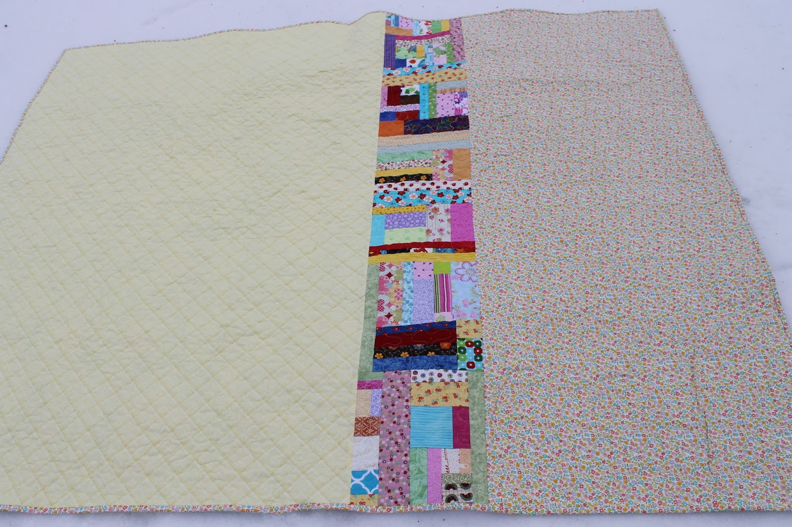 SunShine Sews... Scrap Vortex Quilt Completed
