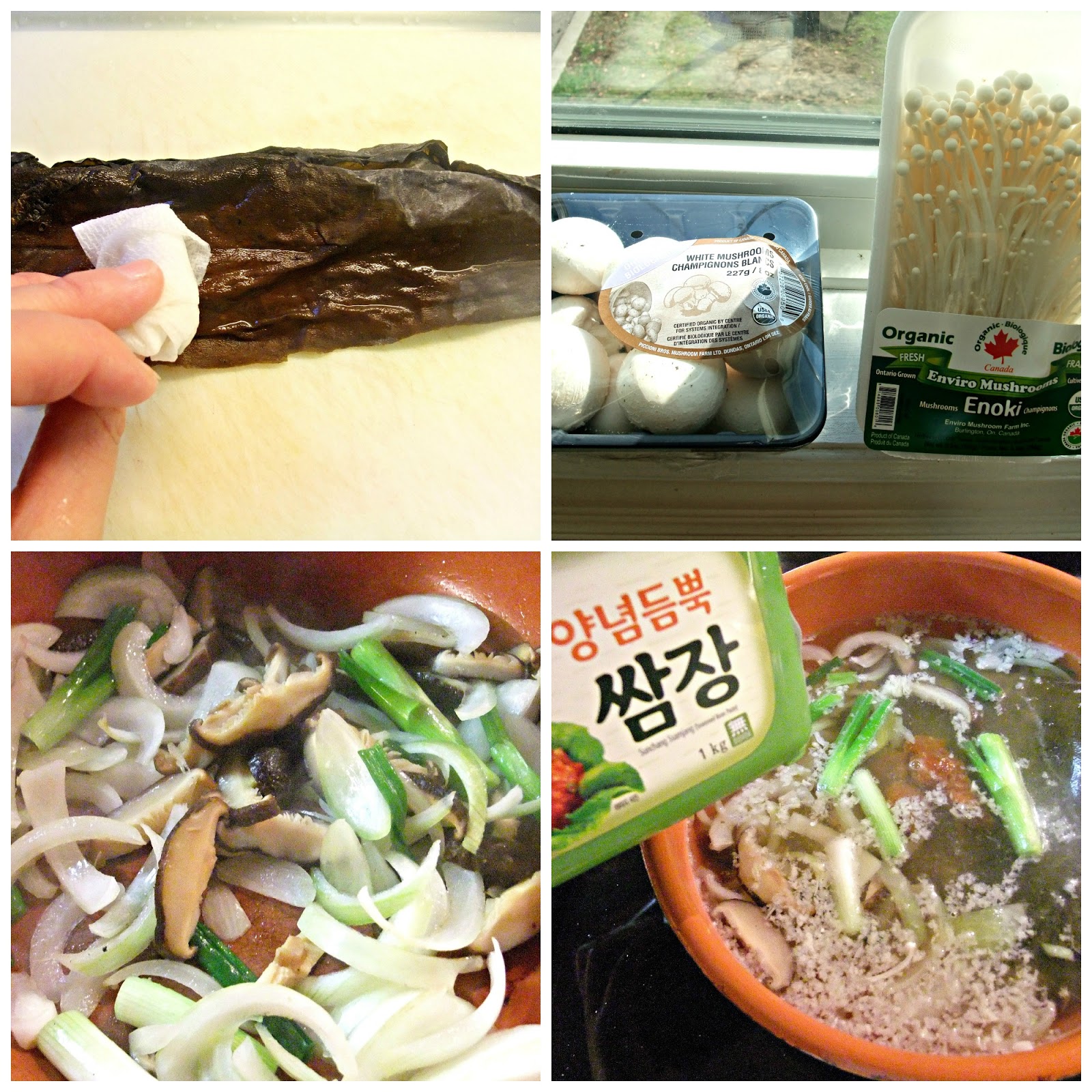 Susan's SavourIt! Meatless Monday Korean Tofu Vegetable Stew (Tobu Toenjang Chigae)...