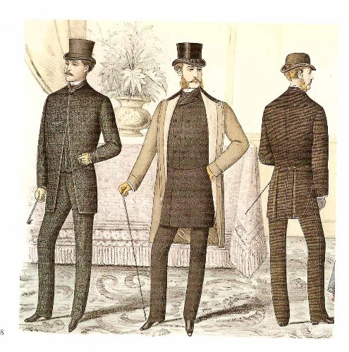 vestimentas do seculo 19