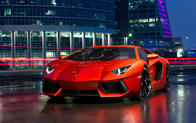 The Lamborghini Aventador LP 700–4 is a two-door, two-seater sports car publicly unveiled by Lamborghini at the
