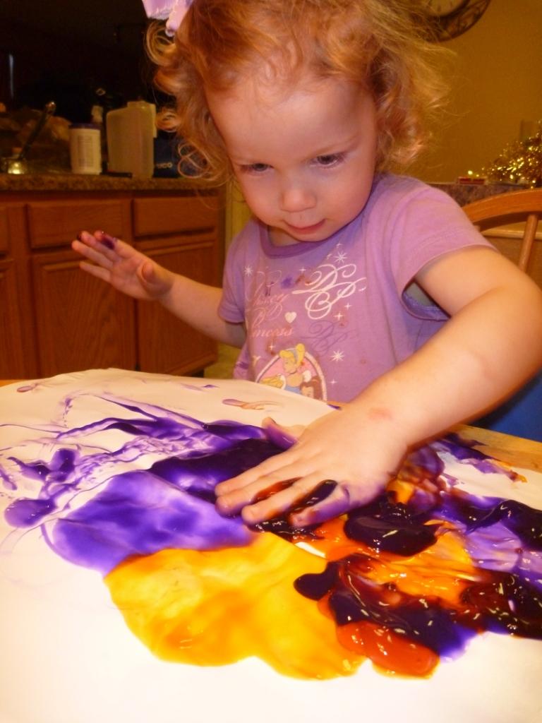 Savor The Days Fingerpainting