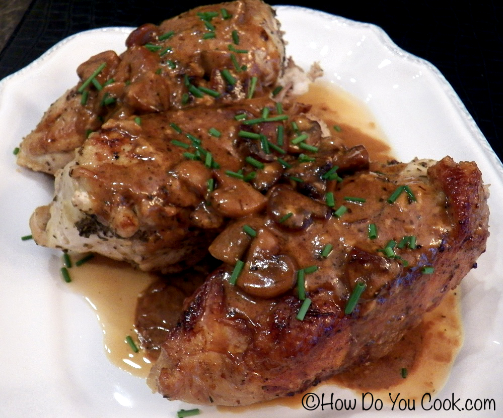 How Do You Braised Chicken and Mushrooms with Mustard Sauce