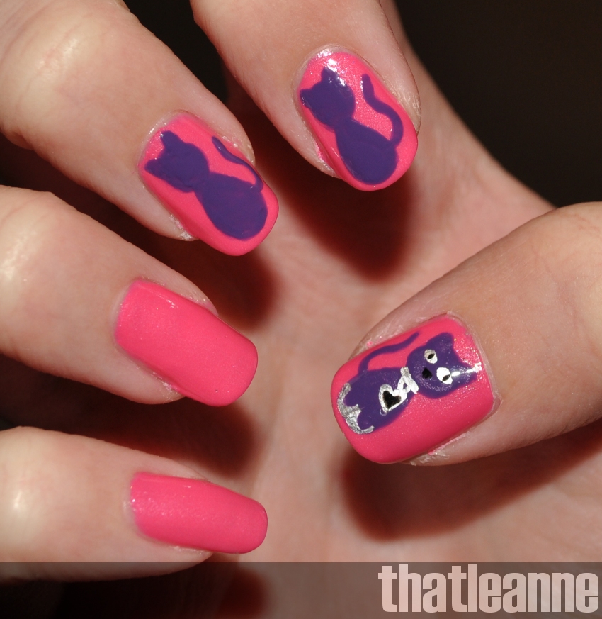 thatleanne Katy Perry Purr inspired Nail Art!